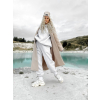 37785 9 bezovy oversize kabat confident