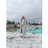 37785 18 bezovy oversize kabat confident