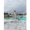 37785 19 bezovy oversize kabat confident