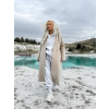 37785 21 bezovy oversize kabat confident