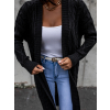 39366 1 cerny dlouhy cardigan tinky otevreneho strihu