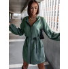 40017 3 khaki saty na zip samantha s nabiranymi rukavy a kapuci