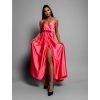 40401 8 koralove leskle dlouhe plesove saty primrose