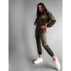 41298 11 khaki semisova trojdilna teplakova souprava triumph