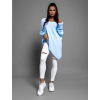 41586 1 svetle modry asymetricky oversize svetr incure