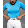 41667 6 modre body taper s dlouhym rukavem