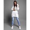 41682 bily delsi oversize svetr coalla s vystrihem