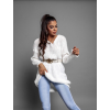 41682 5 bily delsi oversize svetr coalla s vystrihem