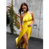 41889 10 okrove dlouhe elegantni leskle saty tarrisa s rozparkem