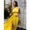 41889 12 okrove dlouhe elegantni leskle saty tarrisa s rozparkem
