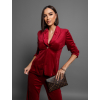 42678 cerveny semisovy elegantni komplet conty