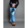 43362 4 svetle modre kalhoty pair s rozsirenymi nohavicemi