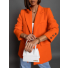 43647 3 oranzove elegantni sako thankful s kapsami