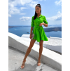 43674 10 svetle zelene lehke saty foggy s knofliky