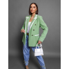 43392 1 svetle zelene elegantni sako korsal s limcem na vystrihu