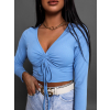 44019 3 svetle modry crop top tinnie se zavazovanim