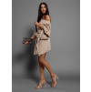 Béžové šaty GRANDIE