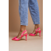 Ružové topánky na podpätku MELENIA so sponou