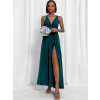 45423 12 petrolejove elegantni saty katie s vazanim