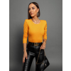 44934 1 oranzove elegantni body imogen s vycpanymi rameny