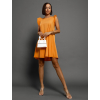 45954 2 oranzove elegantni saty variety s volanky