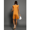 45954 5 oranzove elegantni saty variety s volanky