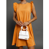 45954 4 oranzove elegantni saty variety s volanky