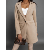 46248 3 bezovy elegantni kabatek rusell