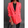 46068 neon ruzove elegantni sako thankful s kapsami