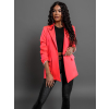 46068 4 neon ruzove elegantni sako thankful s kapsami