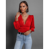 46101 1 cervene elegantni body rouglie s vycpavkami na ramenou