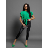 46665 4 tmave zelena halenka beckett s volanky a zavazovanim
