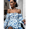 46992 1 bila halenka hajima s kvetinovym vzorem