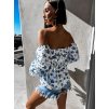 46992 4 bila halenka hajima s kvetinovym vzorem