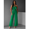 Zelený dlouhý overal PERCY na zavazování