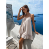 46146 8 bezove volankove saty glassy volneho strihu