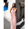 46947 5 staroruzove saty sunlove s plisovanou sukni
