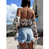 47442 4 hnedy kvetovany elegantni top lateral