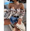 47442 2 hnedy kvetovany elegantni top lateral