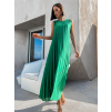 Zelené dlhé elegantné šaty WIRELESS