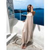 47619 6 kremove leskle elegantni saty coralline