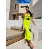 48048 2 neonove zeleny dvoudilny elegantni komplet finnegan
