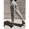 48099 3 bile elegantni kalhoty boysen s puntiky