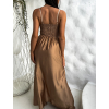 47244 6 hnede elegantni saty patilla s rozparkem