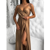 47244 5 hnede elegantni saty patilla s rozparkem