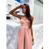 47298 1 staroruzovy overal hickory s plisovanymi kalhoty
