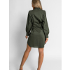 48342 2 khaki kosilove saty sierra na knofliky