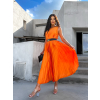 47361 3 oranzove dlouhe elegantni saty wireless