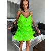 47985 4 neonove zelene saty stork s volanky