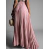 Staroružová dlhá plisovaná sukňa SPRUCE